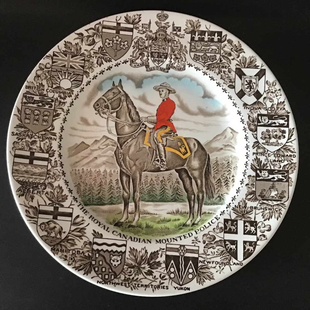 Wood & sons England Ironstone Plate 10”